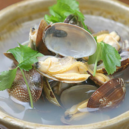 あさりの酒蒸し